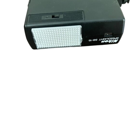 Nikon Speedlight SB-15 TTL Electronic Flash Shoe Mount With Case Not Tested - Picture 3 of 6